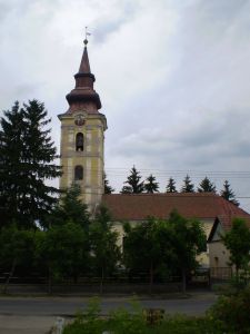  A késő barokk stílusú zsákai református templom 